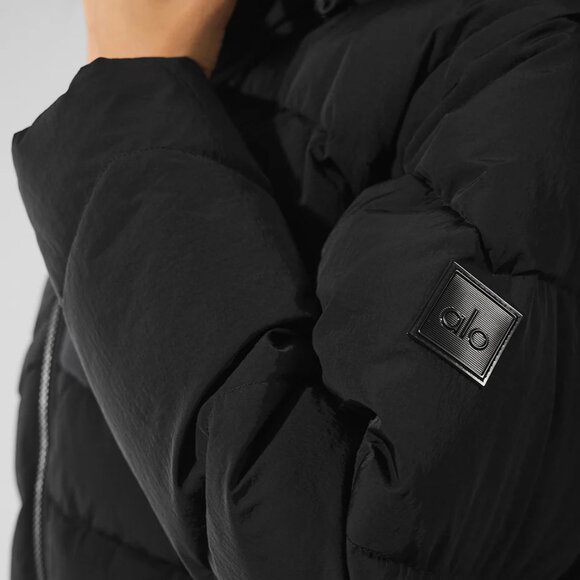 ALO Glacier Puffer Black Puffy Jacket (Size S) ✨✨ - Picture 4 of 4